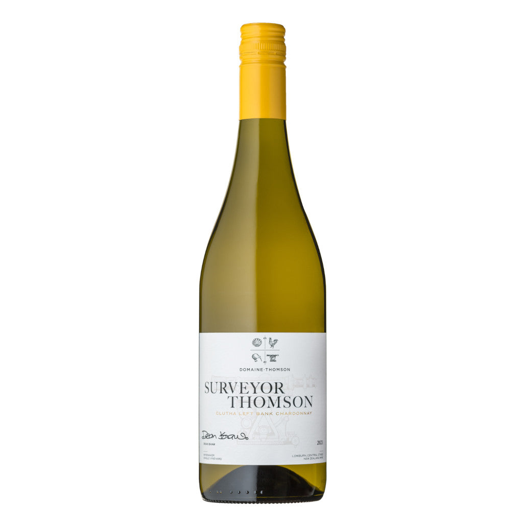 Domaine Thomson Surveyor Thomson Clutha Left Bank Chardonnay 2022 Central Otago New Zealand 750ml